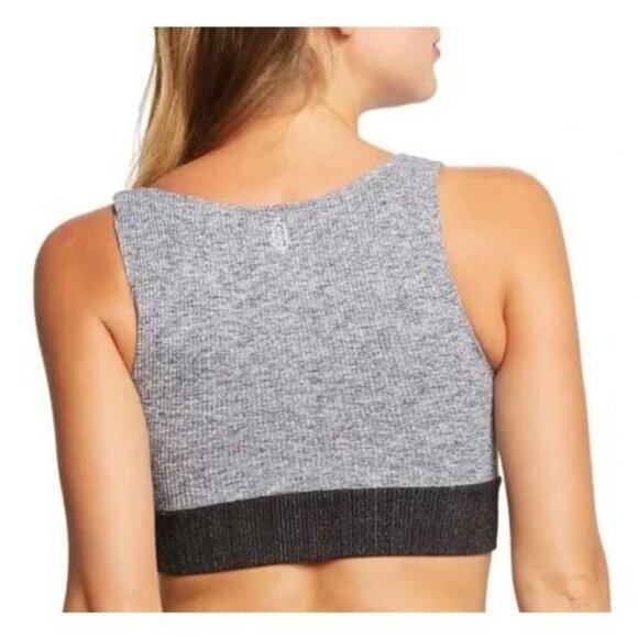 Free People Movement Women's Gray Sports Bra Sleeveless Activewear Size XS - Picture 2 of 9